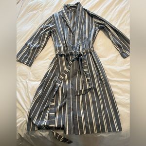 Garnet Hill Robe Organic Cotton | Size Large